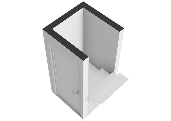 Floorplan - Utrechtse Veer 4C, 2311 NB Leiden